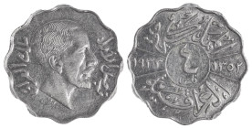 Iraq. Faisal I, 1921-1933. 4 Fils, 1933 (KM97).

Lustrous coin with full details.

Graded AU55 PCGS.
