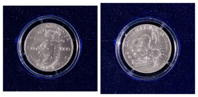 Italian States. Vatican, John Paul II, 1978-2005. 2000 Lire, 2000 years from the birth of Christ, 16.00g (KM353). 

In its original box with CoA. Unci...