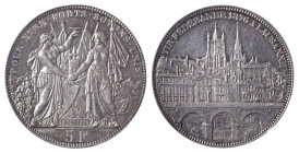 Switzerland. Lausanne. 5 Francs, 1876, Lausanne Shooting Festival, Bern mint (S13; Dav. 387).

Excellent details, impressive design, minor cleaning in...