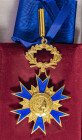 France. National Order of Merit decoration, 1963, with ribbon.

In its original box. Extensive wear on box. Almost uncirculated.