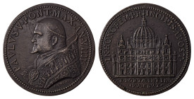 Italian States. Papal States, Paulus V, 1605-1621. Bronze medal, 1614, 22.60g.

Beautiful portrait of Pope and light wear on high points of both sides...