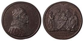 Italian States. Papal States, Clement X, 1670-1676. Bronze medal, 1672, 28.61g.

Great Pope's portrait with brown patina and some wear on high points....