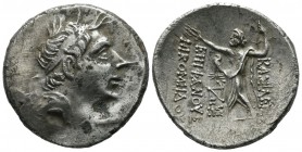 Kings Of Bithynia. Nikomedes IV Philopator, 94-74 BC. AR Tetradrachm (30mm, 15.78g). Nikomedia, year 207 = 92/1. Diademed head of Nikomedes IV to righ...