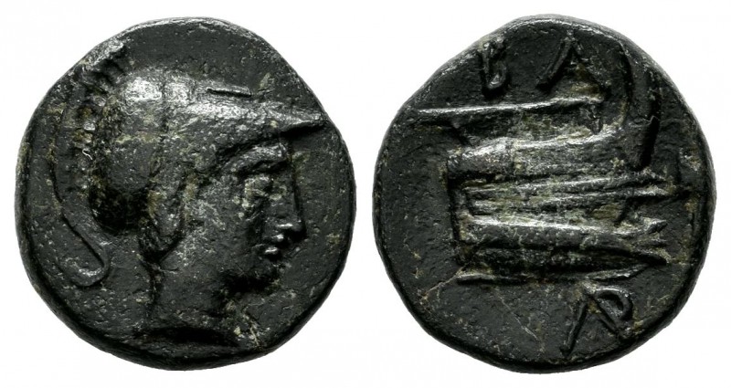 Kings of Macedon. Demetrios I Poliorketes. 306-283 BC. AE (13mm, 2.36g). Uncerta...