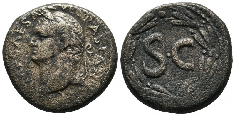 Seleucis and Pieria, Antioch. Vespasian. AD 69-79. AE (27mm, 17.18g). Laureate h...