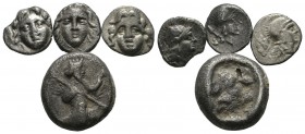 Lot of 4 Greek AR Coins. Lot sold as it, no returns.