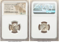 MACEDONIAN KINGDOM. Alexander III the Great (336-323 BC). AR drachm (18mm, 4.28 gm, 11h). NGC AU 5/5 - 4/5. Lifetime issue of Miletus, ca. 325-323 BC....