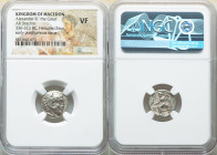 MACEDONIAN KINGDOM. Alexander III the Great (336-323 BC). AR drachm (16mm, 11h). NGC VF. Lifetime issue of Sardes, ca. 334/25-323 BC. Head of Heracles...