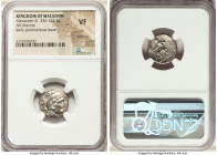 MACEDONIAN KINGDOM. Alexander III the Great (336-323 BC). AR drachm (17mm, 5h). NGC VF, brushed. Posthumous issue of Lampsacus, ca. 310-301 BC. Head o...