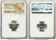 THRACIAN KINGDOM. Lysimachus (305-281 BC). AR drachm (18mm, 12h). NGC Fine. In the types of Alexander III the Great of Macedon, Sestus, ca. 305 BC. He...