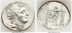 BITHYNIAN KINGDOM. Prusias II (ca. 182-149 BC). AR tetradrachm (33mm, 15.86 gm, 12h). VF, fragile, scratches. Head of Prusias II right, lightly bearde...