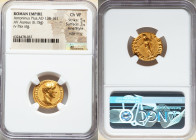 Antoninus Pius (AD 138-161). AV aureus (19mm, 6.15 gm, 5h)). NGC Choice VF 5/5 - 3/5, Fine Style, edge filing. Rome, AD 151. IMP CAES T AEL HADR ANTON...