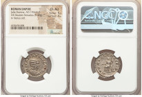 Julia Domna (AD 193-217). AR antoninianus (23mm, 5.30 gm, 11h). NGC Choice AU 5/5 - 4/5. Rome, ca. AD 211-217. IVLIA PIA FELIX AVG, draped bust of Jul...