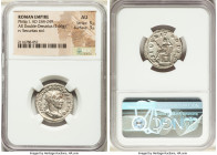 Philip I (AD 244-249). AR antoninianus (22mm, 2.66 gm, 7h). NGC AU 5/5 - 3/5. Rome, AD 244-247. IMP M IVL PHILIPPVS AVG, radiate, draped and cuirassed...