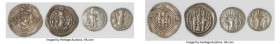 ANCIENT LOTS. Oriental. Sasanian Kingdom. Lot of four (4) AR drachms. VF-Choice VF. Includes: Four AR drachms, various rulers. Total of four (4) coins...