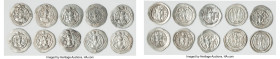 ANCIENT LOTS. Oriental. Sasanian Kingdom. Lot of ten (10) AR drachms. Fine-Choice VF. Includes: Ten AR drachms, various rulers. Total of ten (10) coin...