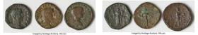 ANCIENT LOTS. Roman Imperial. Lot of three (3) AE sestertii. Fine-Choice Fine. Includes: Three AE sestertii, different emperors and types. Total of th...