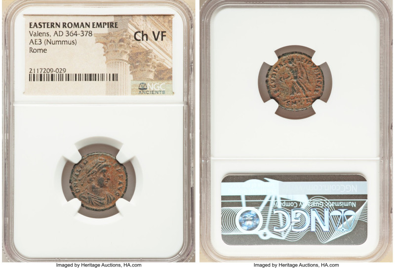 ANCIENT LOTS. Roman Imperial. Lot of five (5) AE issues. NGC VF-Choice VF, smoot...