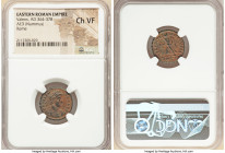 ANCIENT LOTS. Roman Imperial. Lot of five (5) AE issues. NGC VF-Choice VF, smoothing, scratches, edge chips. Includes: Five Roman Imperial AE issues, ...