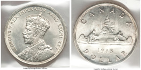 George V Dollar 1935 MS66 ICCS, Royal Canadian mint, KM30. Superb gem uncirculated with satin surface. 

HID09801242017

© 2022 Heritage Auctions | Al...