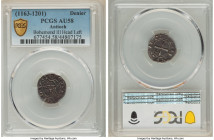 Principality of Antioch. Bohemond III 4-Piece Lot of Certified Deniers ND (1163-1201) PCGS, 1) Denier - AU58 2) Denier - AU55 3) Denier - AU53 4) Deni...