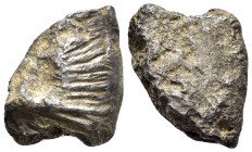 JUDAEA. Cut AR Hacksilver Dishekel.(Circa 13th-5th century BC).

Weight : 18.3 gr
Diameter : 23 mm