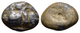 JUDAEA.(Circa 13th-5th century BC).Cut AR Hacksilver Dishekel.

Weight : 6.7 gr
Diameter : 17 mm
