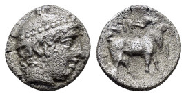 THRACE. Ainos.(Circa 464-460 BC). Diobol.

Weight : 1.1 gr
Diameter : 11 mm