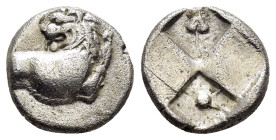 THRACE.Chersonesos.(Circa 350-330 BC.).Hemidrachm.

Weight : 2.2 gr
Diameter : 12 mm