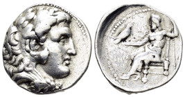 KINGS of MACEDON. Alexander III.(336-323 BC).Tetradrachm.

Weight : 16.9 gr
Diameter : 26 mm