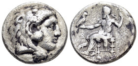 KINGS of MACEDON. Alexander III.(336-323 BC).Tetradrachm.

Weight : 15.7 gr
Diameter : 25 mm