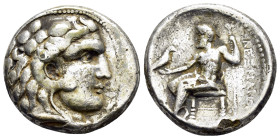 KINGS of MACEDON. Alexander III.(336-323 BC).Tetradrachm.

Weight : 15.2 gr
Diameter : 25 mm