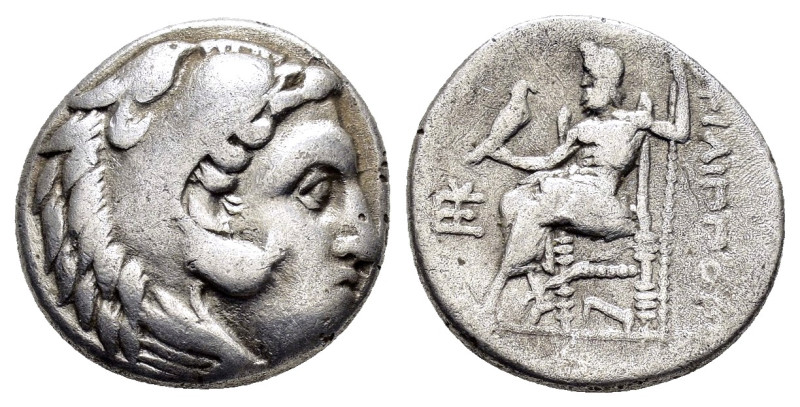 KINGS of MACEDON.Philip III.(323-317 BC).Drachm.

Weight : 4.02 gr
Diameter : 16...
