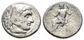 KINGS of MACEDON. Alexander III. The Great.(336-323 BC).Drachm.

Weight : 3.9 gr
Diameter : 17 mm