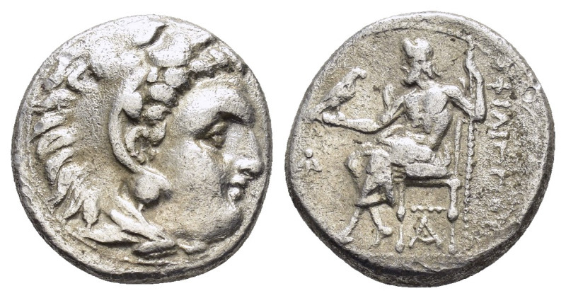 KINGS of MACEDON.Philip III.(323-317 BC).Drachm.

Weight : 4.1 gr
Diameter : 15 ...