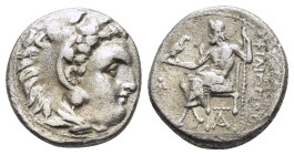 KINGS of MACEDON.Philip III.(323-317 BC).Drachm.

Weight : 4.1 gr
Diameter : 15 mm