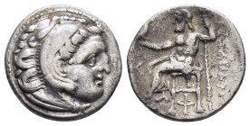 KINGS of MACEDON. Alexander III. The Great.(336-323 BC).Drachm.

Weight : 4.1 gr
Diameter : 17 mm