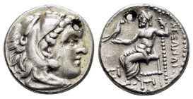 KINGS of MACEDON. Alexander III. The Great.(336-323 BC).Drachm.

Weight : 4.2 gr
Diameter : 16 mm