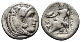 KINGS of MACEDON. Alexander III. The Great.(336-323 BC).Drachm.

Weight : 3.9 gr
Diameter : 17 mm