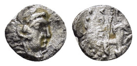 KINGS of MACEDON. Alexander III.(Circa 324/3-320 BC).Obol.

Weight : 0.32 gr
Diameter : 7 mm