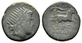 LYDIA. Tralles. Pseudo-autonomous. Time of Augustus.(27 BC-14 AD). Ae.

Weight : 3.4 gr
Diameter : 17 mm