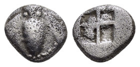 IONIA. Ephesos.(Circa 500-420 BC).Diobol.

Weight : 1.04 gr
Diameter : 9 mm