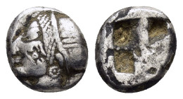 IONIA. Phokaia.(Circa 521-478 BC).Diobol. 

Weight : 0.9 gr
Diameter : 8 mm