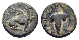 IONIA. Teos.(Circa 300-30 BC).Ae.

Weight : 1.6 gr
Diameter : 11 mm