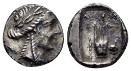 LYCIAN LEAGUE.Phaselis.(Circa 88-84 BC).Drachm.

Weight : 3.1 gr
Diameter : 13 mm