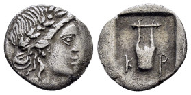 LYCIAN LEAGUE.Cragus.(Circa 30-27 BC).Hemidrachm.

Weight : 1.3 gr
Diameter : 14 mm