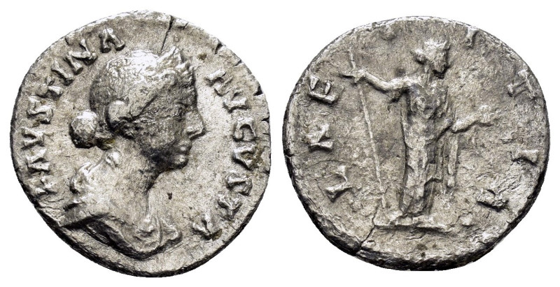 DIVA FAUSTINA I.(Died 140).Rome.Denarius.

Weight : 2.8 gr
Diameter : 16 mm