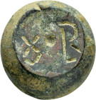 BYZANTINE BRONZE WEIGHT.(Circa 6th-9th century).Ae.

Weight : 47.8 gr
Diameter : 26 mm