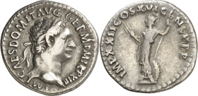 (93-94 d.C.). Domiciano. Denario. (Spink 2736 var) (S. 28) (RIC. 763). 3,05 g. MBC.