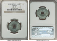 Tonkin. French Protectorate 1/600 Piastre 1905-(a) MS65 NGC, Paris mint, KM1, Lec-1. From the Archipelago Collection 

HID09801242017

© 2022 Heritage...